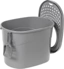 Large Cat Litter Box with High Sides — Color: Grey / Style: Top Entry