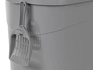 Large Cat Litter Box with High Sides — Top Entry Cat Litter Box with Cat Litter Scoop