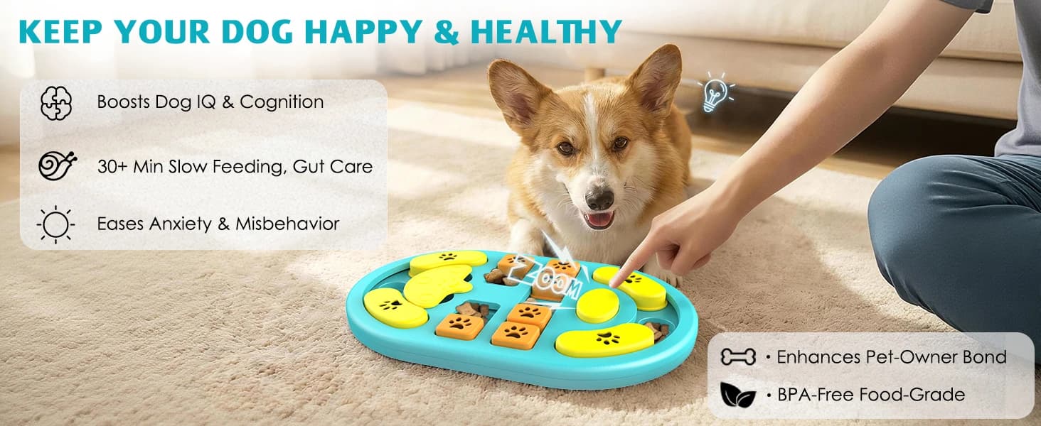 Dog Puzzle Toy — Interactive Treat Dispensing Toys — product details