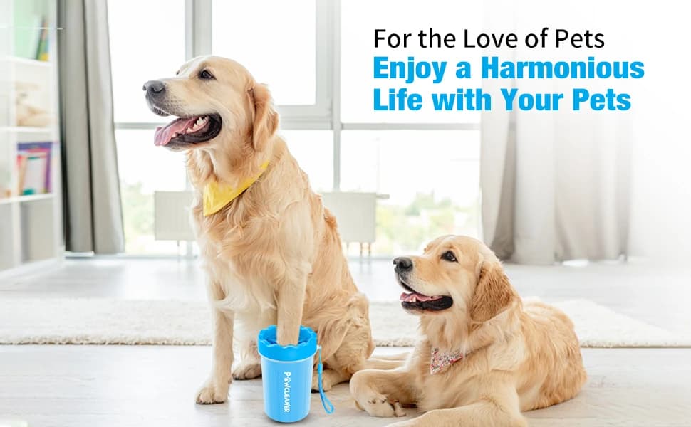 Professional 7 in 1 Dog Paw Cleaner for Dogs and Cats - Includes 1 Portable Paw Washer — product details