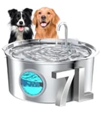 Dog Water Fountain for Large Dogs: 7L/236oz/1.8G Dog Fountain — collection imagery