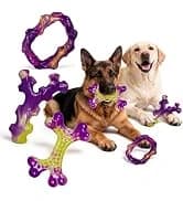 Tough Dog Toys for Aggressive Chewers 3 Pack — Indestructible Dog Toys for Large Dogs — collection imagery