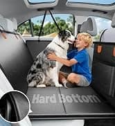 Dog Car Seat Cover for Back Seat — Hard Bottom Hammock Hold 400lbs For Cars — collection imagery