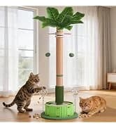 38" Tall Sisal Cat Scratching Post with Stable Base for Indoor Adult Cats — collection imagery
