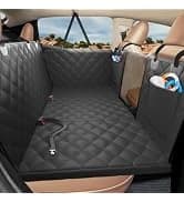 Hard Bottom Dog Car Seat Cover for Back Seat — Back Seat Extender — collection imagery