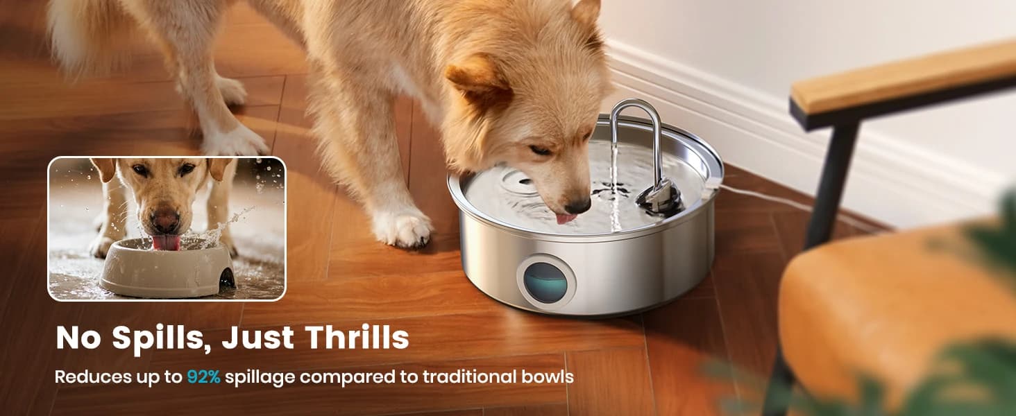 7L/230oz Dog Water Fountain for Multi-pet Household — collection imagery