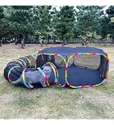 Cat Tunnels for Indoor Cats with Cube Tent Toys Combo — collection imagery