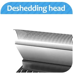 [ 2 in 1 design ] Undercoat Rake and Deshedding Tool for Dogs and Cats - Dematting Comb for Long Hair Pets — collection imagery