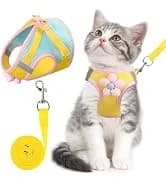 Cat Harness and Leash Set — Escape Proof Soft Vest Walk Pink XS — collection imagery