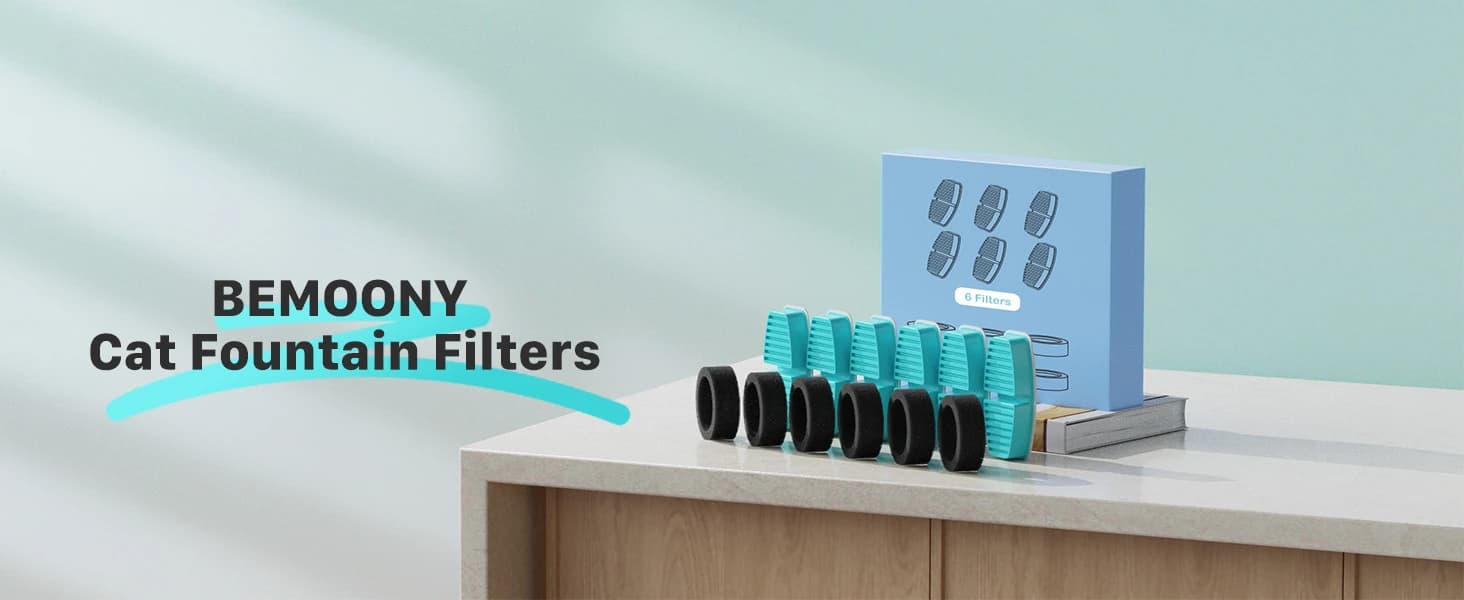 Cat Water Fountain Filters — Pet Water Fountain Replacement Filter — product details