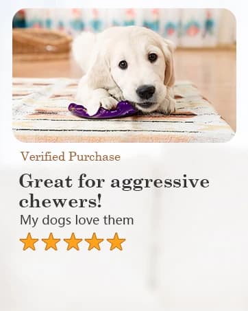 Tough Dog Toys for Aggressive Chewers 3 Pack — Indestructible Dog Toys for Large Dogs — collection imagery