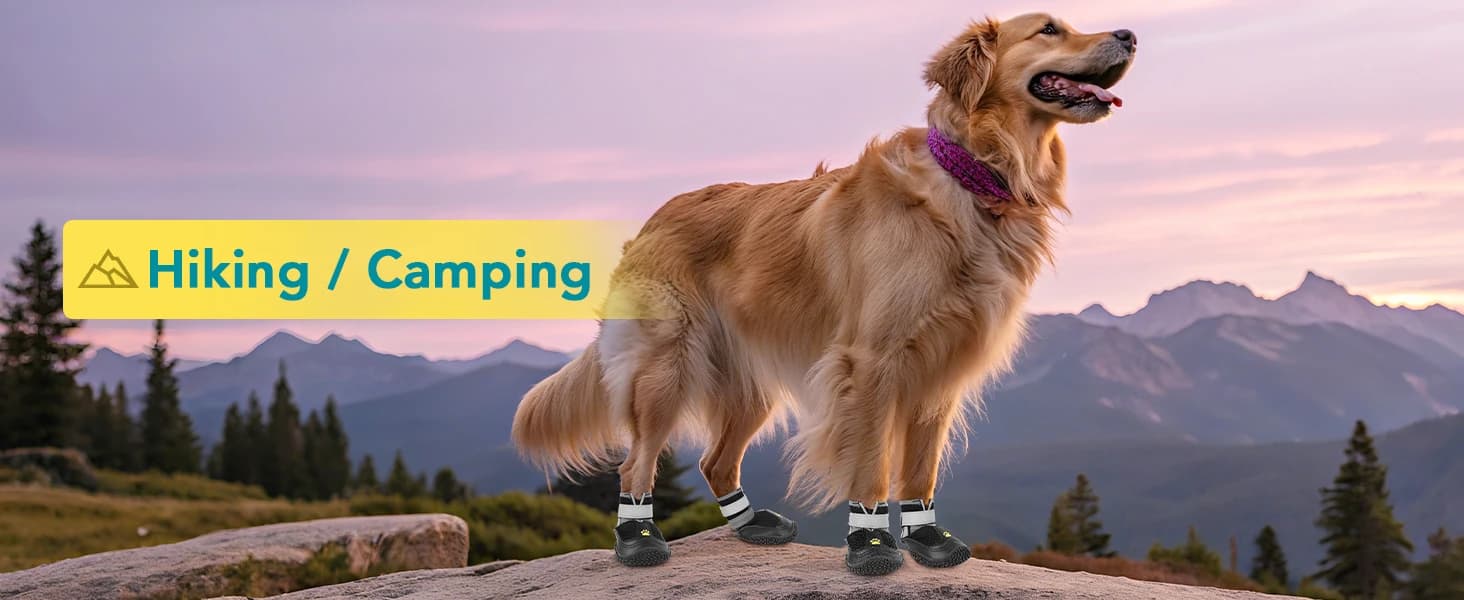 Dog Shoes for Large Medium Dogs — Dog Boots for Hot Pavement Size6 — product details