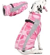 Dog Coat for Medium Dogs — Fleece Dog Winter Jacket with Harness — collection imagery