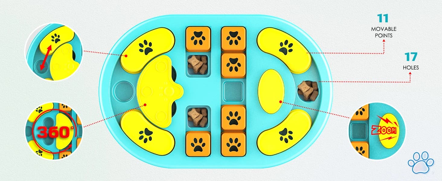 Dog Puzzle Toy — Interactive Treat Dispensing Toys — product details