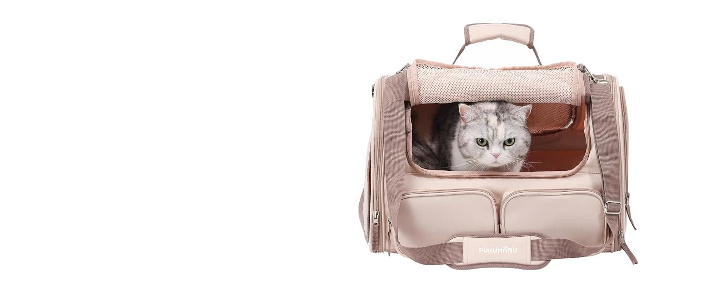 Cat Carrier — Airline Approved Dog Carrier with Rollable Cover — collection imagery