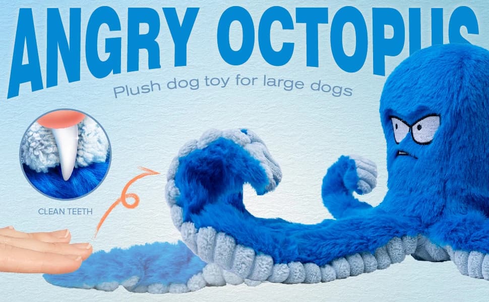 Tough Dog Toys โ Stuffed Chew Large Dog Toys to Keep Them Busy โ product details