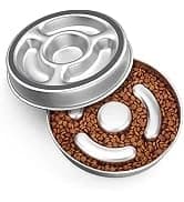 Slow Feeder Dog Bowl Stainless Steel — Metal Non-Slip Dog Food Bowls — collection imagery