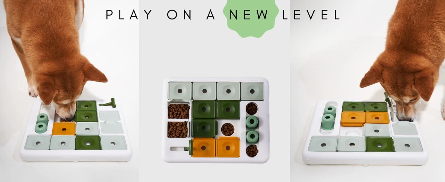 Dog Puzzle Toy 3 Levels — Mental stimulating for Boredom and Smart Dogs — product details