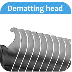 [ 2 in 1 design ] Undercoat Rake and Deshedding Tool for Dogs and Cats - Dematting Comb for Long Hair Pets — collection imagery