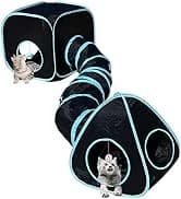 Cat Tunnels for Indoor Cats with Cube Tent Toys Combo — collection imagery
