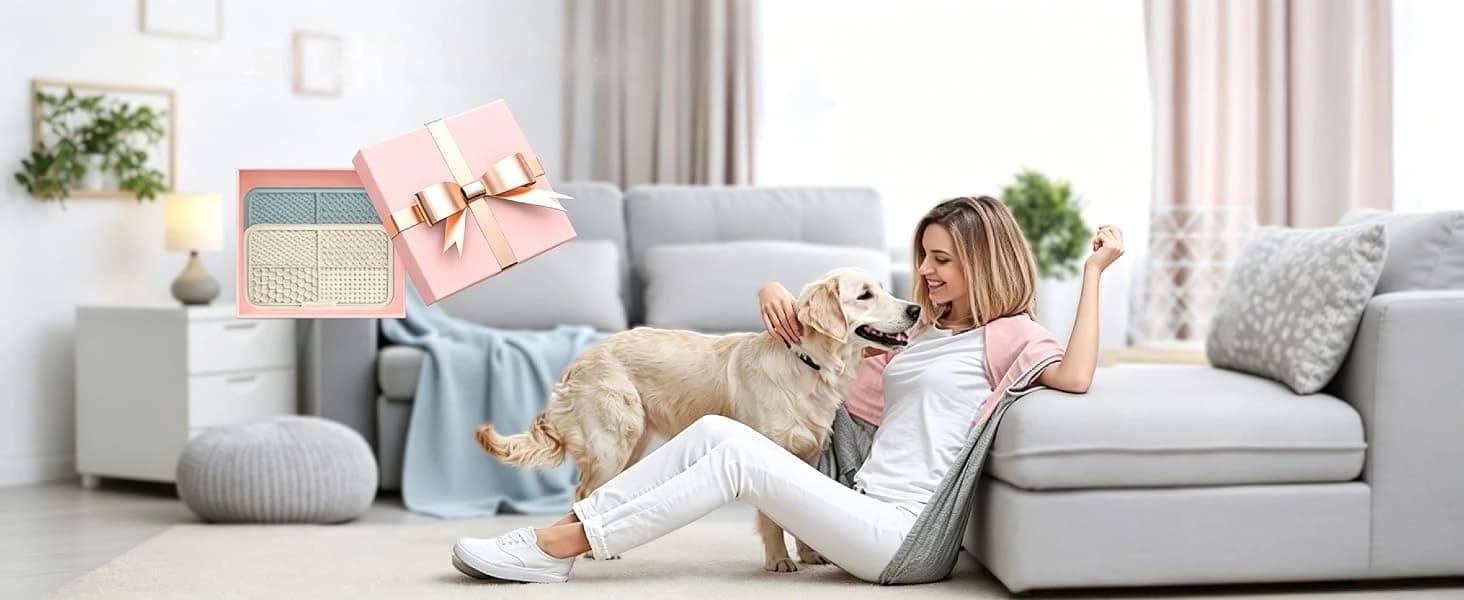Lick Mat for Dogs and Cats — Slow Feeder Lick Pads for Boredom — product details