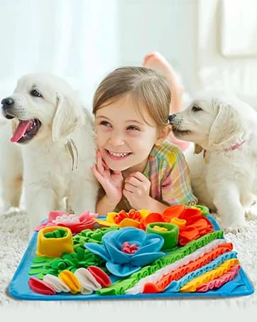 Snuffle Mat for Dogs — Sniff Mat Slow Feeding Mat for Small Pets Cats — collection imagery