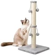 Tall Cat Scratching Post Tree Scratcher with Sisal Rope — collection imagery