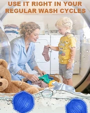 Pet Hair Remover for Laundry — Reusable Hair Catcher Balls for Pet Homes — collection imagery