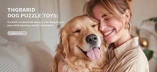 Dog Puzzle Toy — Interactive Enrichment Treat Food Puzzles — collection imagery