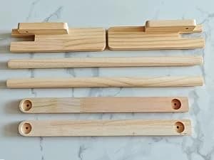 Foldable Cat Window Perch — Natural Wood — Product Features