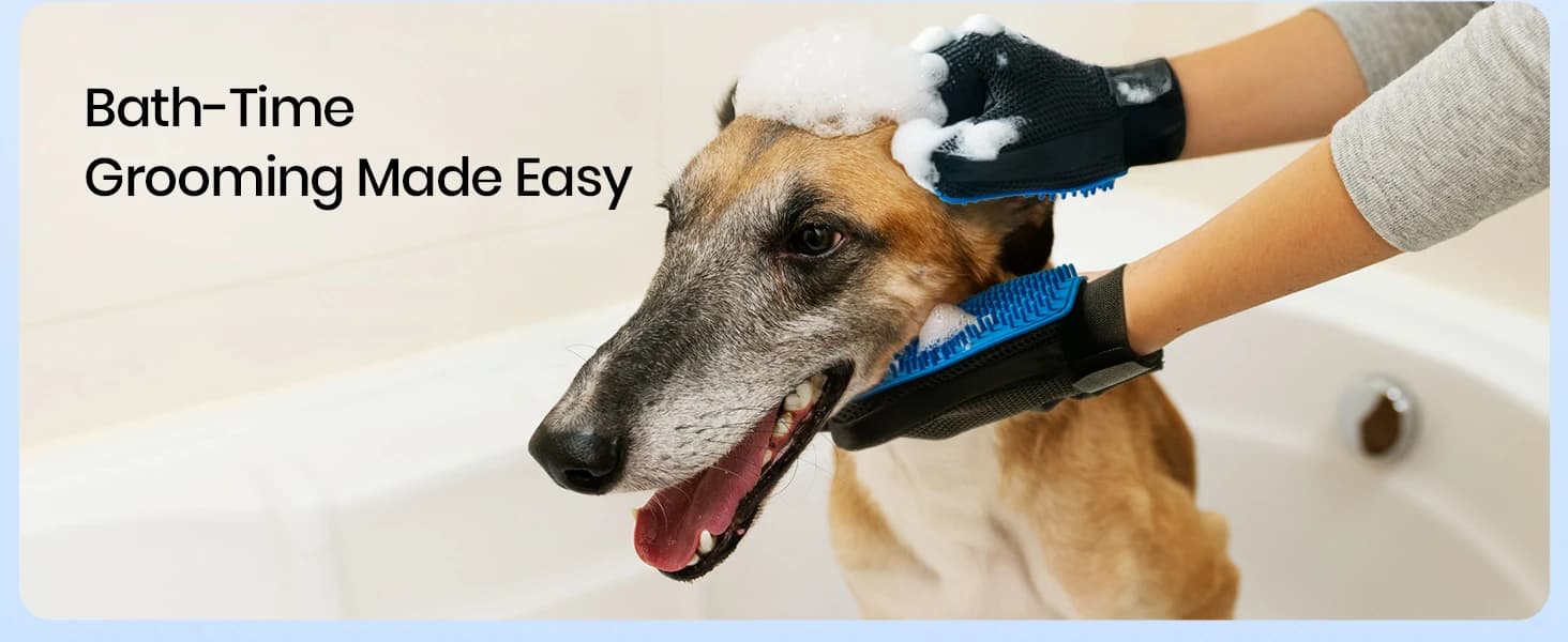 Pet Hair Removal Glove with 255 Silicone Tips for Dogs and Cats — product details