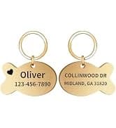 Personalized Brass Dog Tag — Custom Engraved Pet ID Tag — collection imagery
