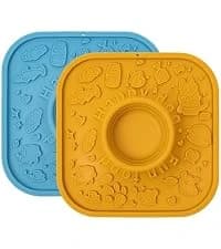 Slow Feeder Dog Bowls, Dishwasher Microwave Safe Silicone Puppy Puzzle Bowl with Non-Slip Design for Eating — collection imagery
