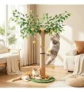 Tall Cat Scratching Post 51 Inch — Sisal Rope Cat Scratcher Tree — collection imagery
