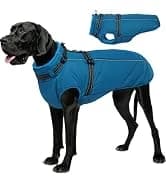 Dog Coat Warm Dog Winter Coat Waterproof Dogs Jacket with Harness — collection imagery