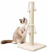 Tall Cat Scratching Post Tree Scratcher with Sisal Rope — collection imagery