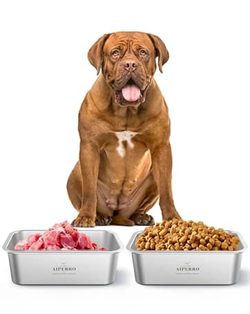 Slow Feeder Dog Bowl Stainless Steel — Metal Non-Slip Dog Food Bowls — collection imagery