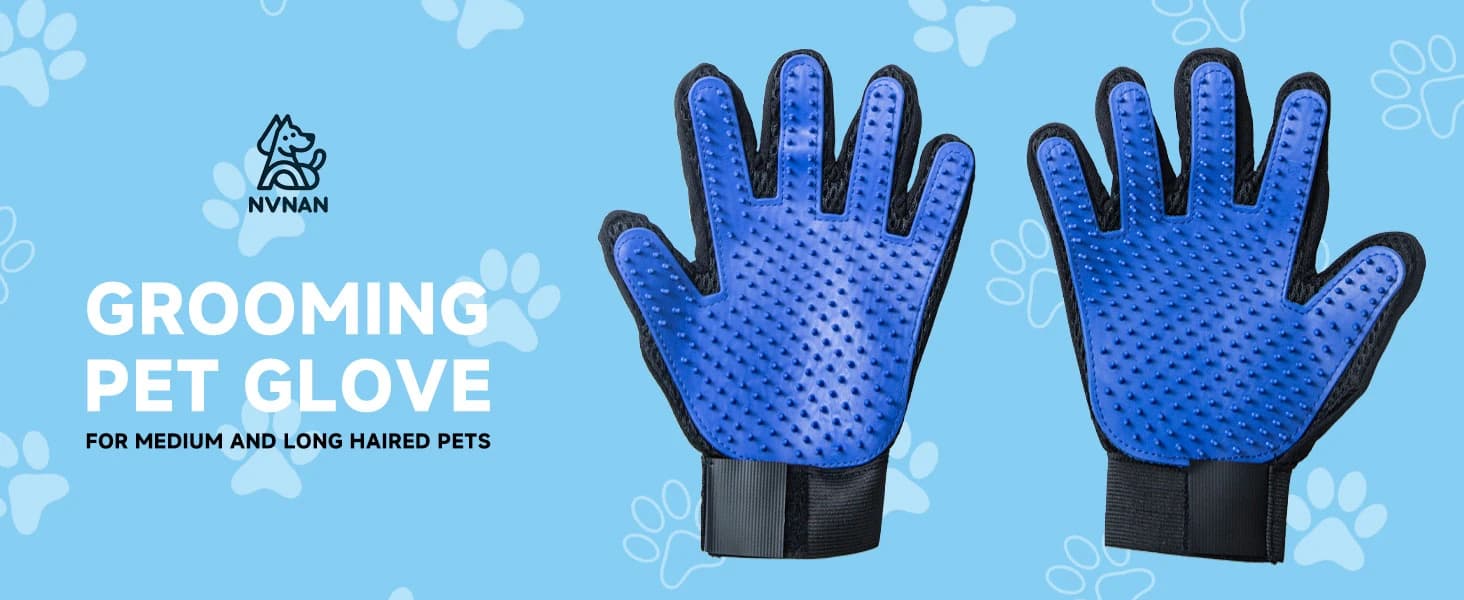 Pet Hair Removal Glove for Dogs and Cats — product details