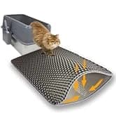 Cat Litter Mat — 30" x 22" Extra-Large, Double-Layer Honeycomb Litter Mat — collection imagery