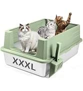 Silicone Cat Litter Mat for Litter Box 40”x28” Large Cat Mat — collection imagery