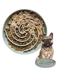 Slow Feeder Dog Bowls, Dishwasher Microwave Safe Silicone Puppy Puzzle Bowl with Non-Slip Design for Eating — collection imagery