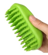 Silicone Pet Grooming Gloves Dog Washing Gloves for Bathing Massaging — collection imagery