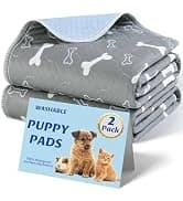 Washable Pee Pad for Dogs — 2 Pack Large Reusable Puppy Pads — collection imagery