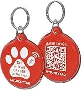 QR Code Pet ID | Personalized Dog and Cat Collar Tag | Online Profile with Instant Scanned Location Alert Email — collection imagery