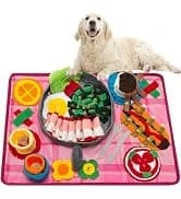 Dog Snuffle Mat — Interactive Enrichment Toy for Boredom (16"x22") — collection imagery