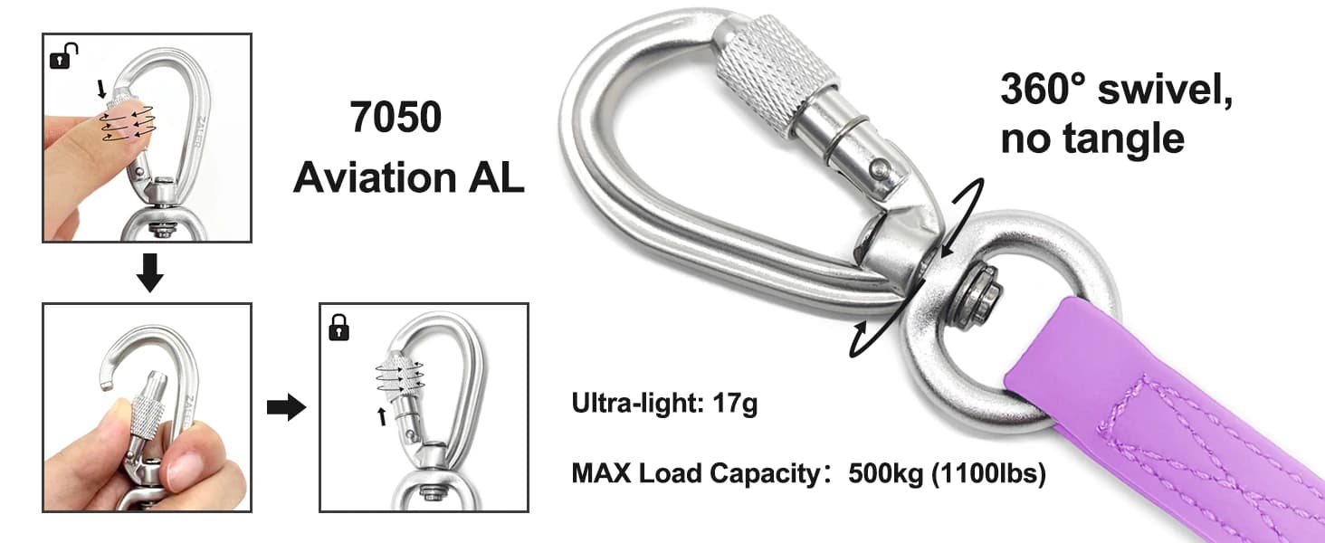 Long Dog Leash Waterproof Training Leashes 50ft 30ft 20ft 15ft 10ft 6ft — product details