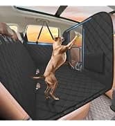 Hard Bottom Dog Car Seat Cover for Back Seat — Back Seat Extender — collection imagery