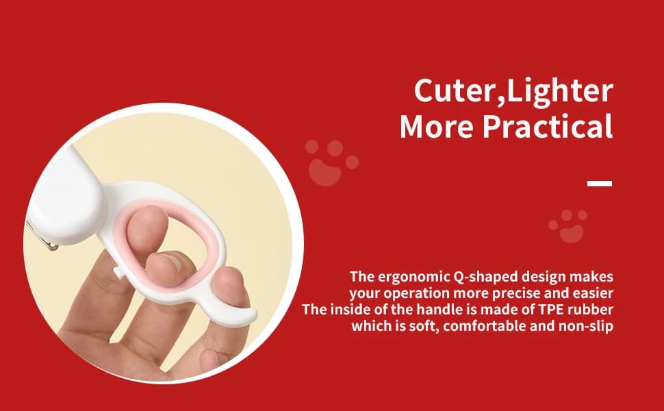 Cat Nail Clipper with LED Light — product details