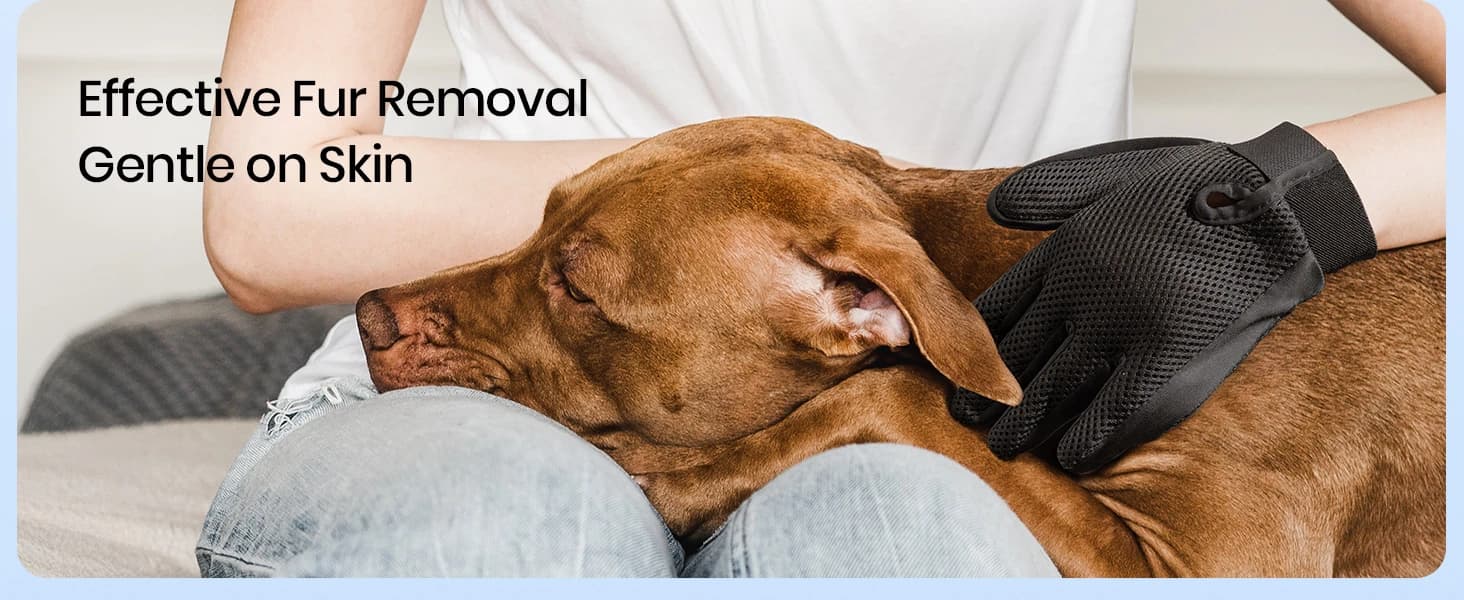 Pet Hair Removal Glove with 255 Silicone Tips for Dogs and Cats — product details