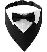 Dog Tuxedo Bandana — Wedding Birthday Dog Bow Tie — collection imagery